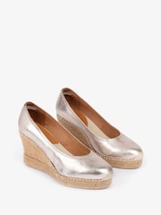 Penelope Chilvers Scoop Leather Espadrille Shoes - Image 2 of 4