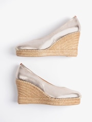 Penelope Chilvers Scoop Leather Espadrille Shoes - Image 3 of 4