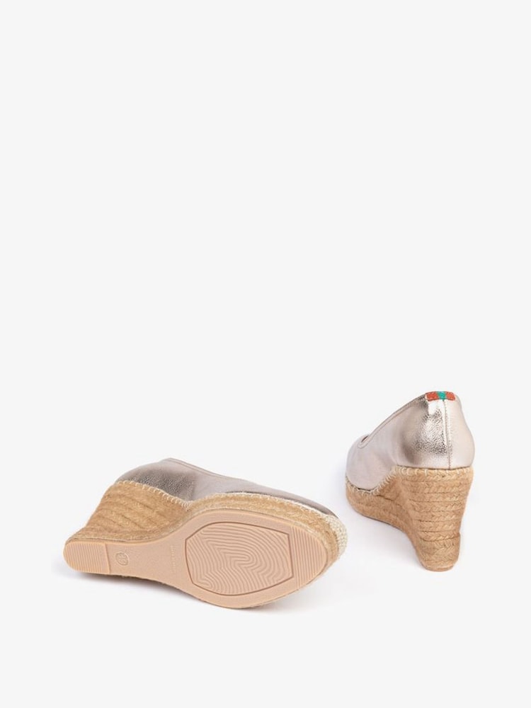 Penelope Chilvers Scoop Leather Espadrille Shoes - Image 4 of 4