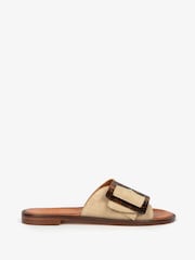 Penelope Chilvers Natural Biarritz Buckle Sandals - Image 1 of 5