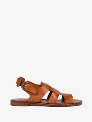 Penelope Chilvers Natural Biscay Leather Sandals - Image 3 of 5
