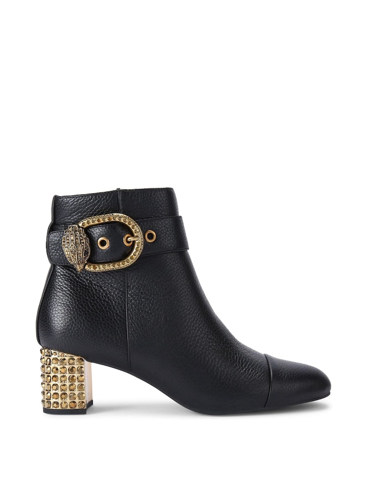 Kurt Geiger London Mayfair 55 Ankle Black Boots - Image 1 of 5 Kurt Geiger London Mayfair 55 Ankle Black Boots - Image 1 of 5