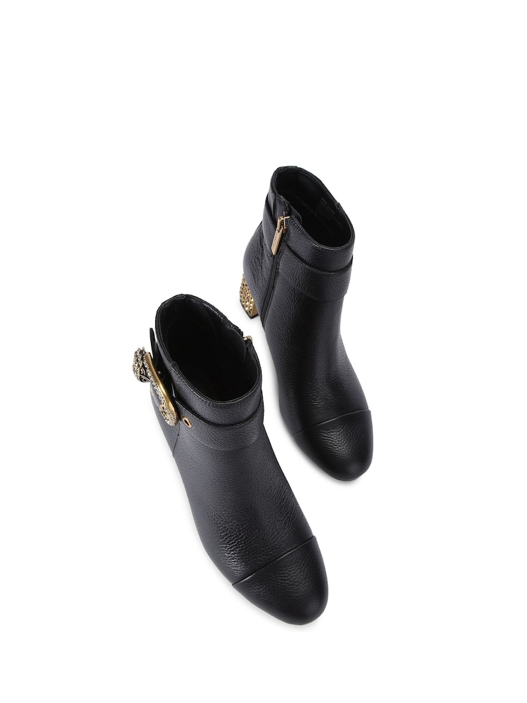 Kurt Geiger London Mayfair 55 Ankle Black Boots - Image 2 of 5 Kurt Geiger London Mayfair 55 Ankle Black Boots - Image 2 of 5