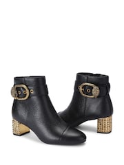 Kurt Geiger London Mayfair 55 Ankle Black Boots - Image 4 of 5
