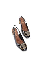 Kurt Geiger London Chelsea Block Slingback Heels - Image 3 of 5