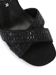 KG Kurt Geiger Fleur Platform Black Sandals - Image 5 of 5