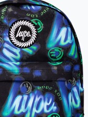 Hype. Boys Blue Electric Smile Iconic Backpack - Image 6 of 8