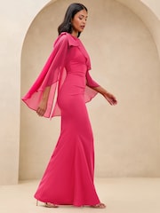 платье макси Lipsy Бант На плечах Лонгслив - Image 2 of 5