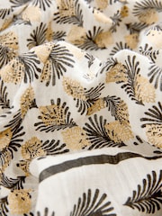 Cream/Black 100% Cotton Playsuit - Image 7 of 7