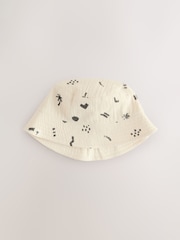 Gris de charbon de bois - Lot de 2 chapeaux de seau bébé (0 mois à 2 ans) - Image 2 de 5