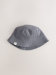 Gris de charbon de bois - Lot de 2 chapeaux de seau bébé (0 mois à 2 ans) - Image 3 de 5