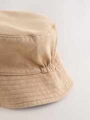 Sand 100% Cotton Baby Bucket Hat (0mths-2yrs) - Image 5 of 6
