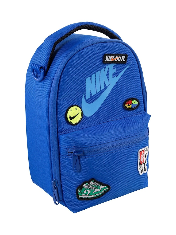 Nike Blue Nan Nike Patch Lunch Tote Bag - Image 3 of 10