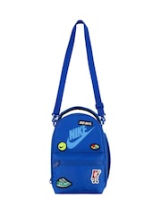 Nike Blue Nan Nike Patch Lunch Tote Bag - Image 5 of 10