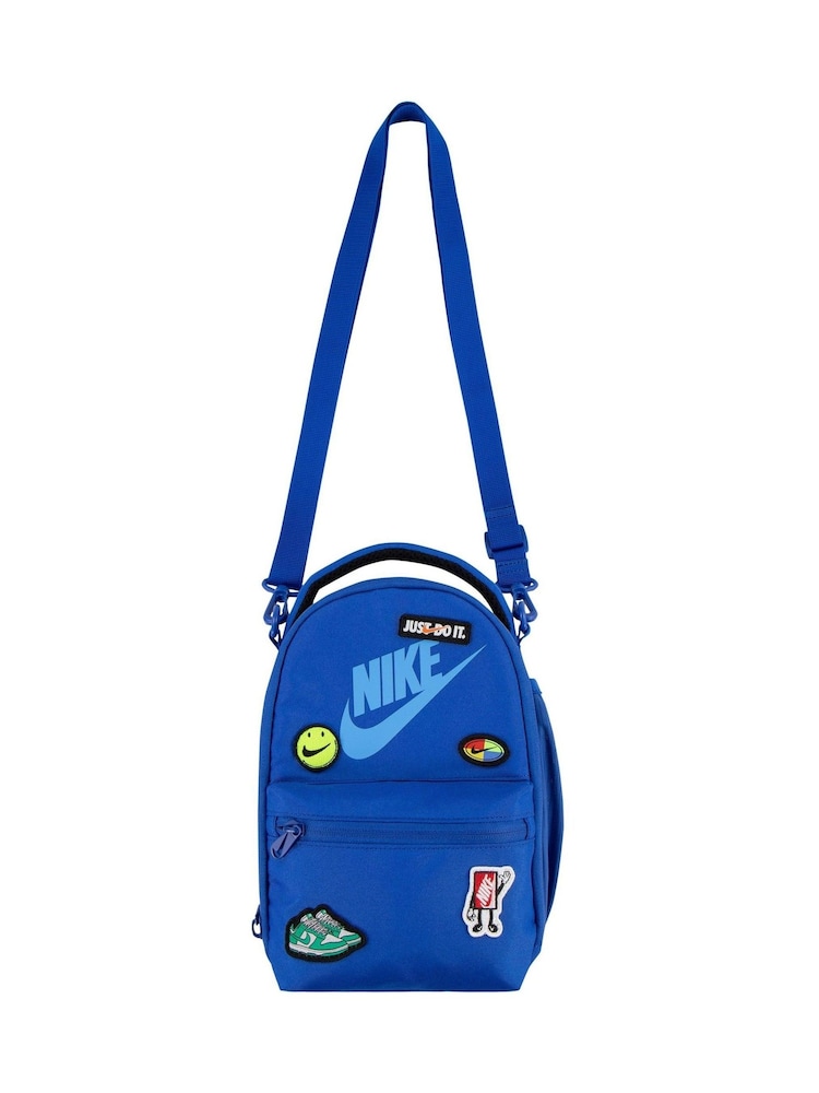Nike Blue Nan Nike Patch Lunch Tote Bag - Image 5 of 10