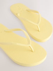 self. Yellow Self. Beach Flip Flops - Image 3 of 5