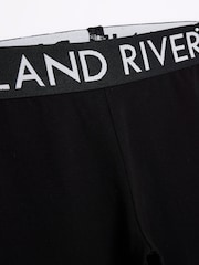 طقم من بنطلون ضيق وتيشِرت قطن 100% للبنات بتصميم Eiffel Tower من River Island - صورة 4 من 4