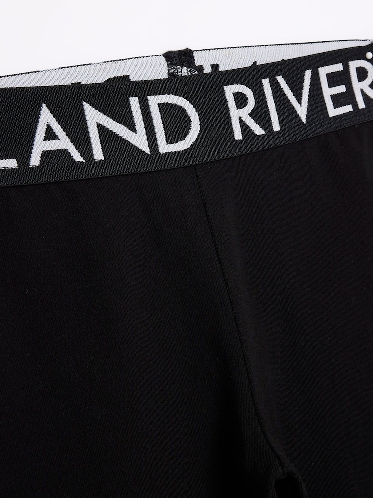 طقم من بنطلون ضيق وتيشِرت قطن 100% للبنات بتصميم Eiffel Tower من River Island - صورة 4 من 4
