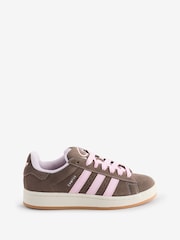 adidas Light Brown Junior Campus 00s Trainers - Image 1 of 1