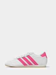 adidas Originals White/Pink Taekwondo Trainers - Image 2 of 8