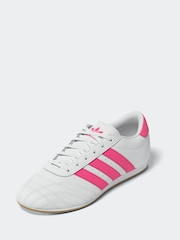 adidas Originals White/Pink Taekwondo Trainers - Image 4 of 8
