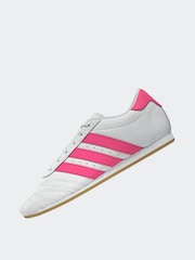 adidas Originals White/Pink Taekwondo Trainers - Image 5 of 8