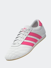 adidas Originals White/Pink Taekwondo Trainers - Image 6 of 8
