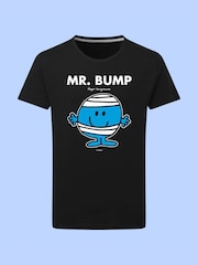 Star Editions Mr. Bump Black 100% Cotton T-Shirt - Image 2 of 2