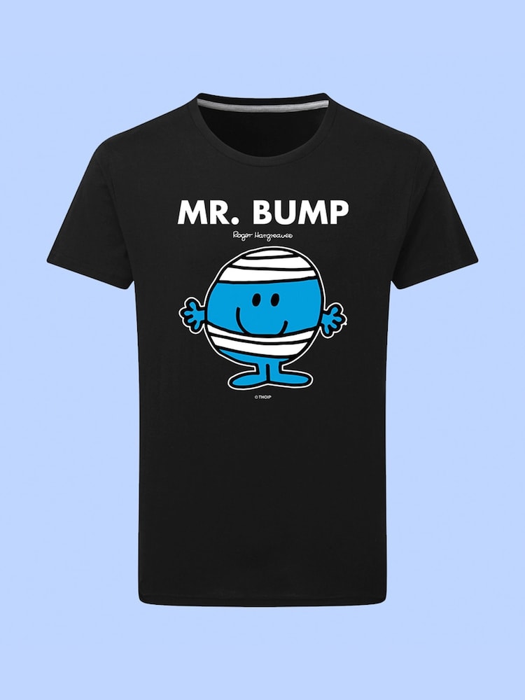 Star Editions Mr. Bump Black 100% Cotton T-Shirt - Image 2 of 2