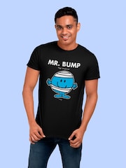 Star Editions Mr. Bump Black 100% Cotton T-Shirt - Image 1 of 4
