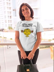 Star Editions Little Miss Sunshine White 100% Cotton T-Shirt - Image 2 of 4
