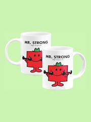 Star Editions Mr. Strong White Mug - Image 1 of 4