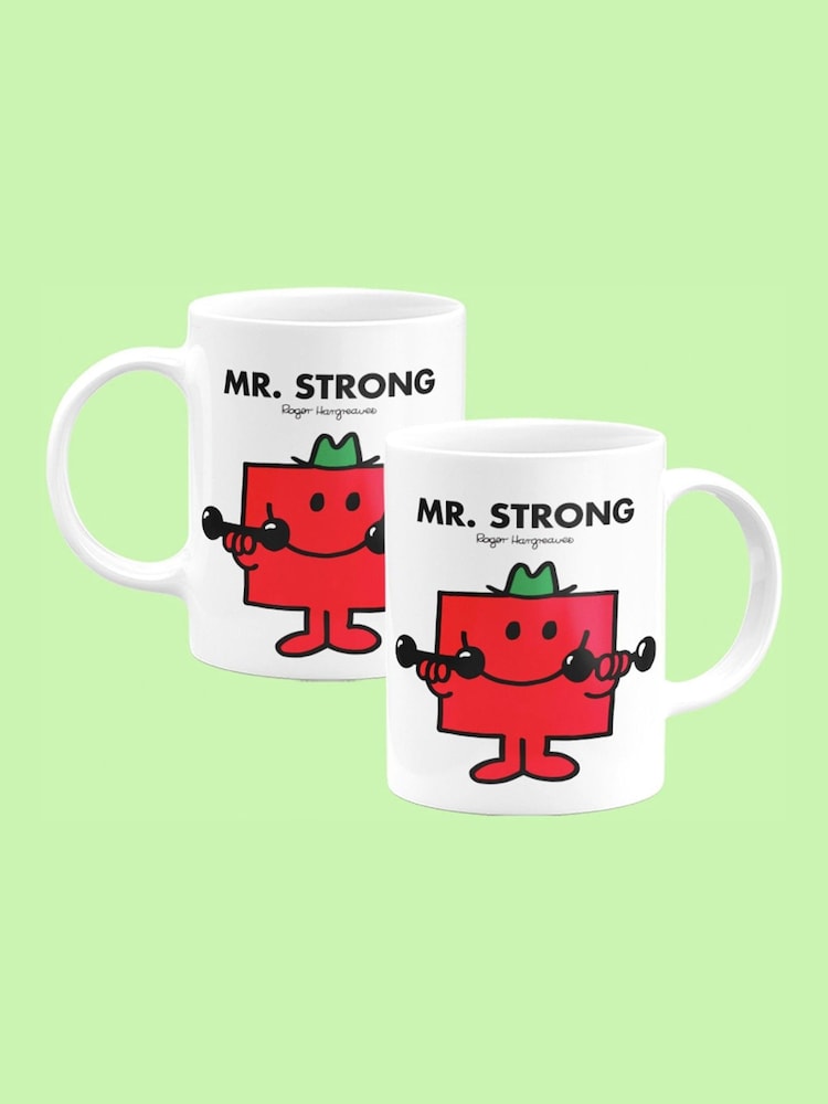 Star Editions Mr. Strong White Mug - Image 1 of 4