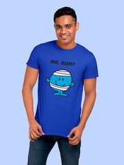 Star Editions Blue Mr. Bump 100% Cotton T-Shirt - Image 1 of 4