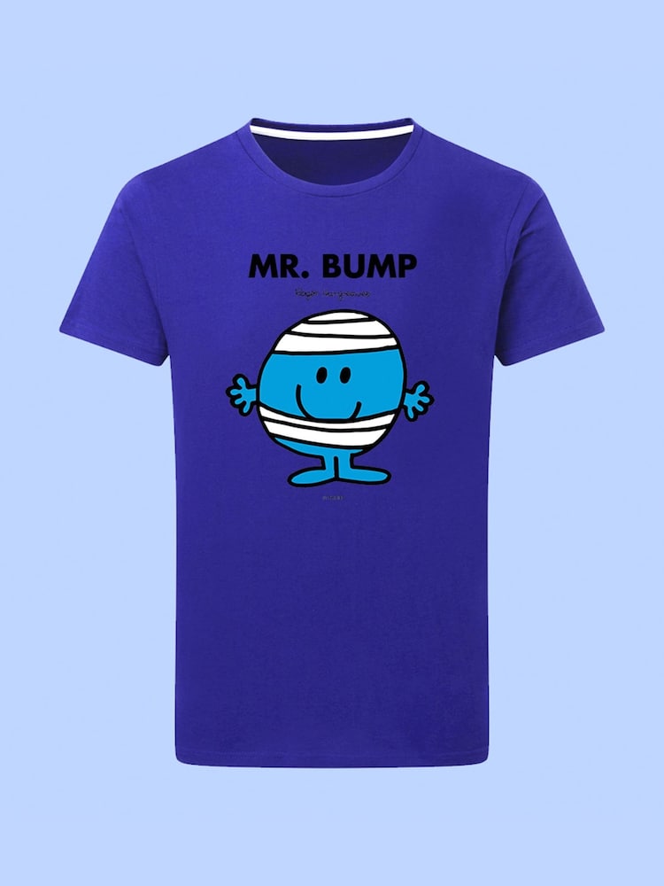 Star Editions Blue Mr. Bump 100% Cotton T-Shirt - Image 4 of 4