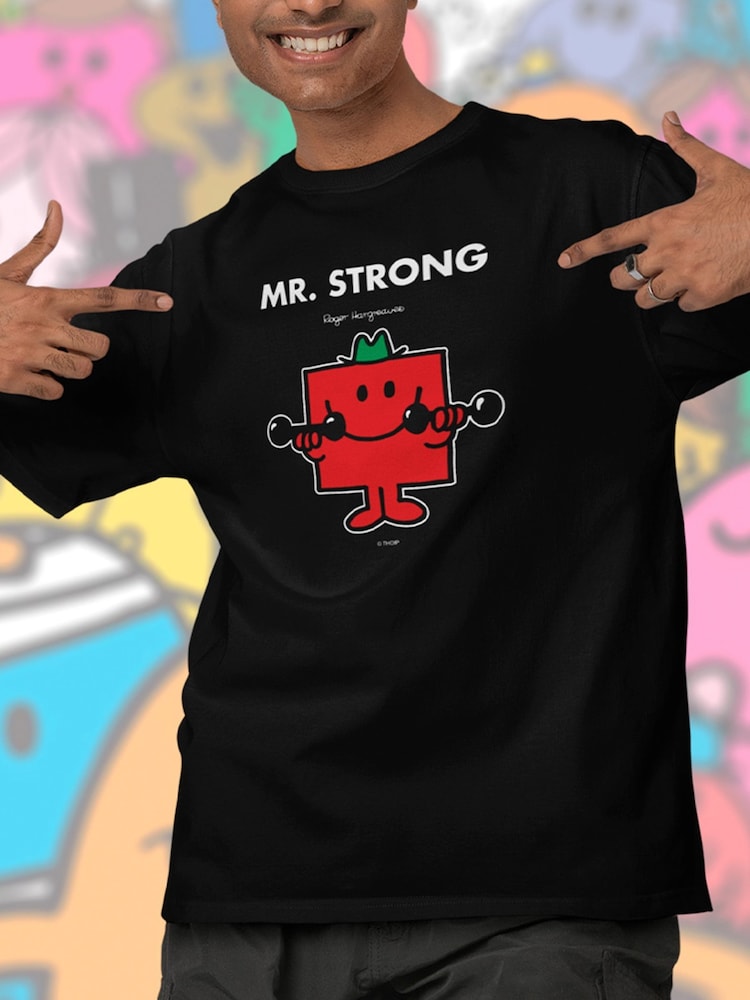 Star Editions Mr. 100% Cotton Black T-Shirt - Image 3 of 4