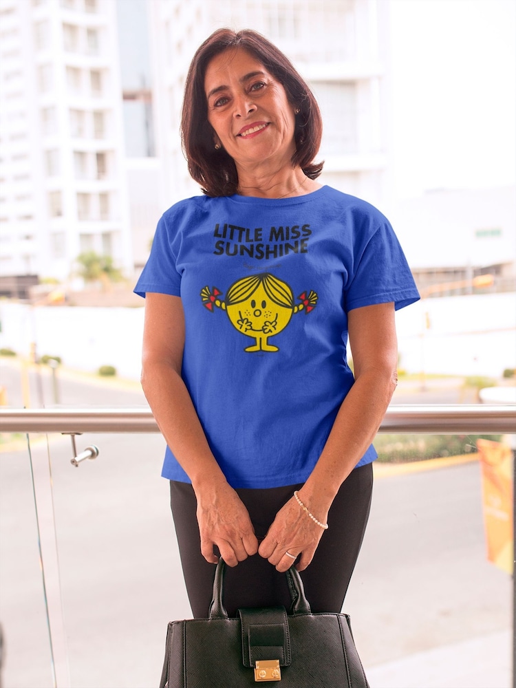 Star Editions Blue Little Miss Sunshine 100% Cotton T-Shirt - Image 1 of 4