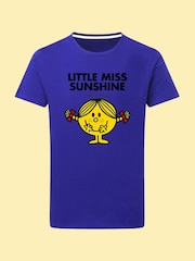 Star Editions Blue Little Miss Sunshine 100% Cotton T-Shirt - Image 4 of 4
