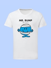 Star Editions Mr. Bump White 100% Cotton T-Shirt - Image 2 of 2