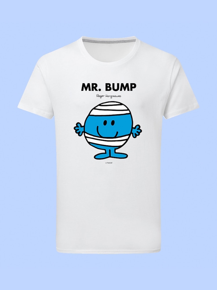 Star Editions Mr. Bump White 100% Cotton T-Shirt - Image 2 of 2