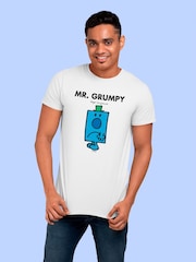 Star Editions Mr. Grumpy White T-100% Cotton Shirt - Image 1 of 3