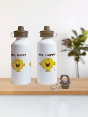 Star Editions Mr. Happy White Water Bottle - Image 2 of 4