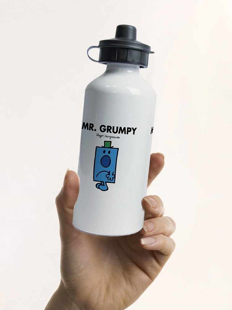 Star Editions Mr. Grumpy White Water Bottle - Image 2 of 4