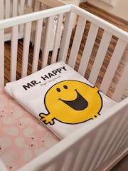 Star Editions Mr. Happy White Blanket - Image 2 of 4
