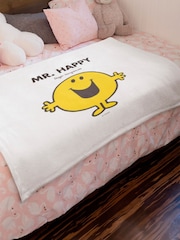 Star Editions Mr. Happy White Blanket - Image 3 of 4