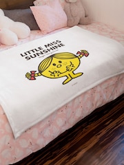 Star Editions Little Miss Sunshine White Blanket - Image 4 of 4