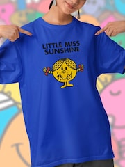 Star Editions Mr. Men Little Miss Blue Sunshine 100% Cotton T-Shirt - Image 1 of 2