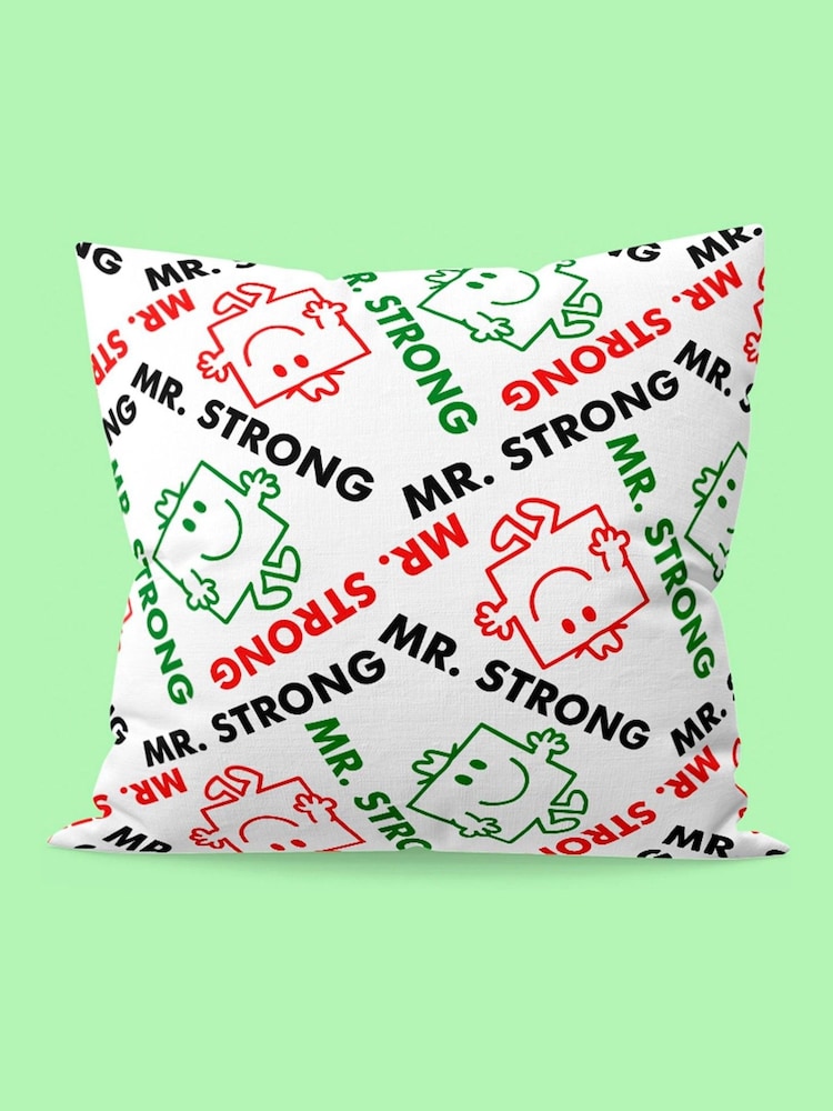 100% Cotton Mr Strong Cushion by Star Editions - Image 2 of 4
