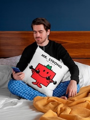 100% Cotton Mr Strong Cushion by Star Editions - Image 3 of 4