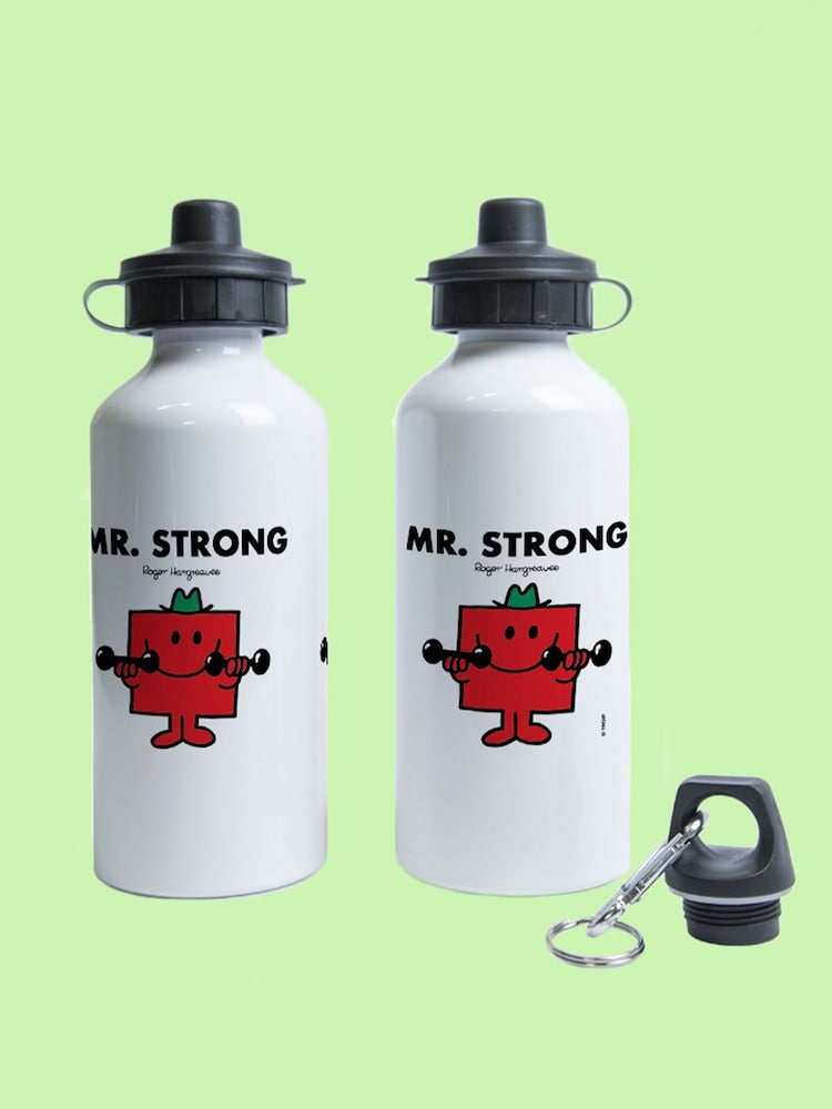 Star Editions Mr. Strong White Water Bottle - Image 2 of 4